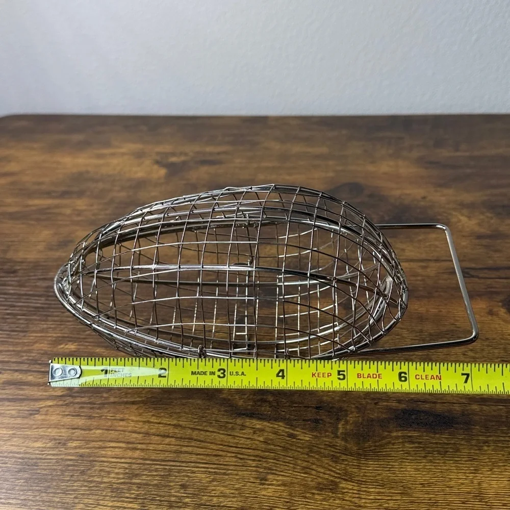 Silver Wire Eggs Basket